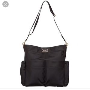 Kate spade black avenue adamson diaper bag